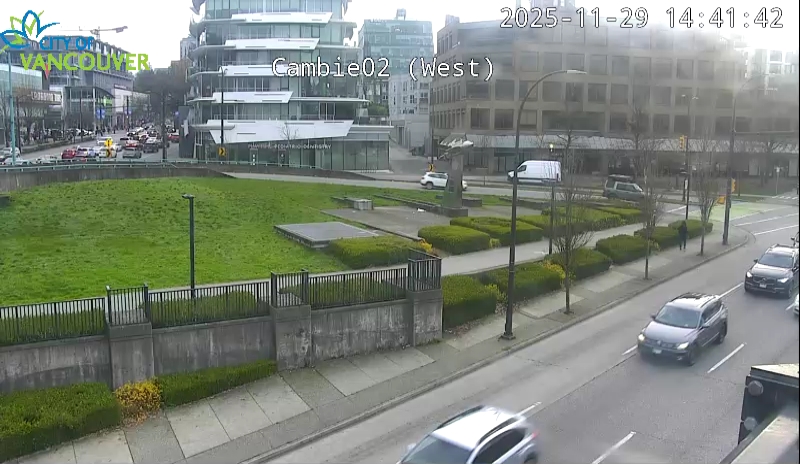 Cambie St & W 2nd Ave - West/South