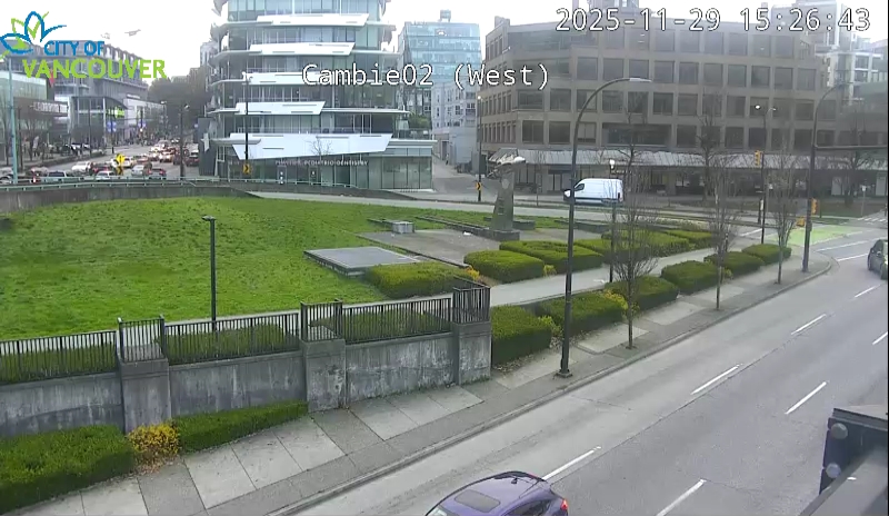 Cambie St & W 2nd Ave - West/South