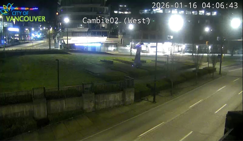 Cambie St & W 2nd Ave - West/South