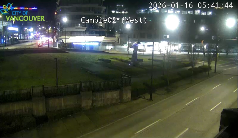 Cambie St & W 2nd Ave - West/South