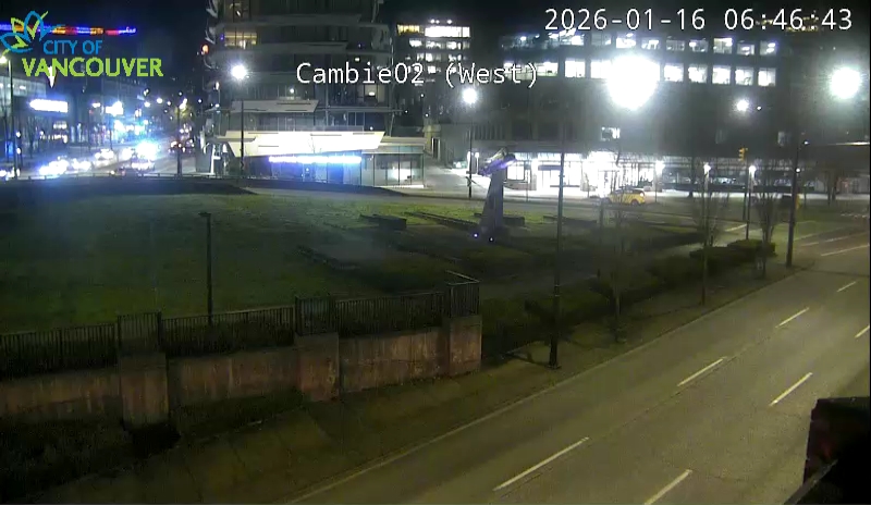 Cambie St & W 2nd Ave - West/South