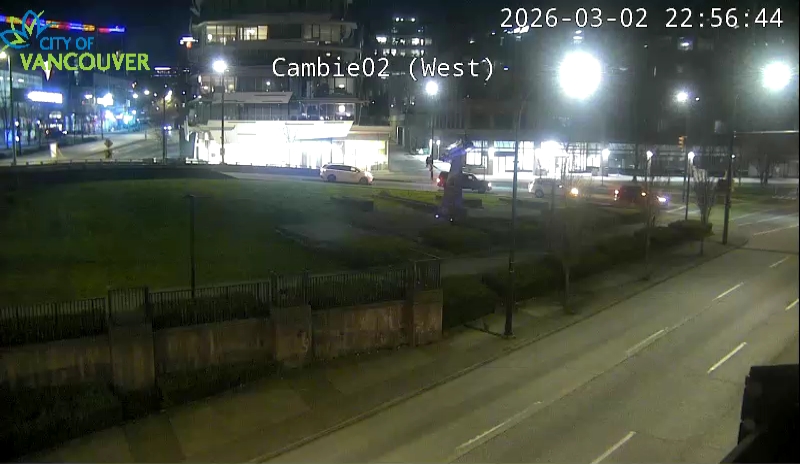 Cambie St & W 2nd Ave - West/South