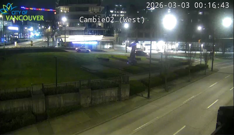 Cambie St & W 2nd Ave - West/South