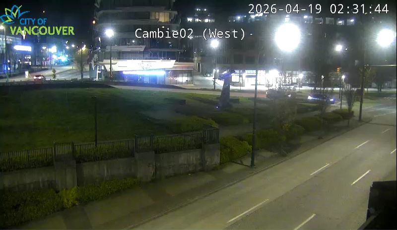 Cambie St & W 2nd Ave - West/South