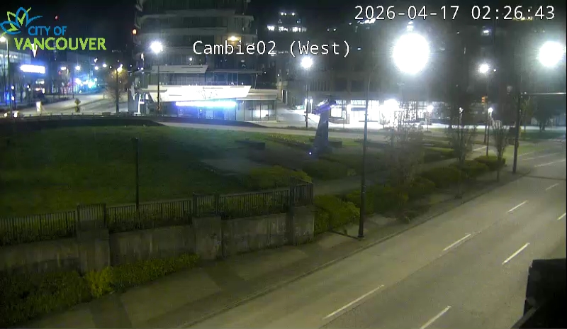 Cambie St & W 2nd Ave - West/South