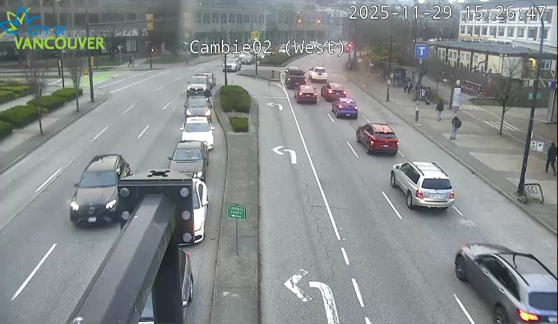 Cambie St & W 2nd Ave - West/West