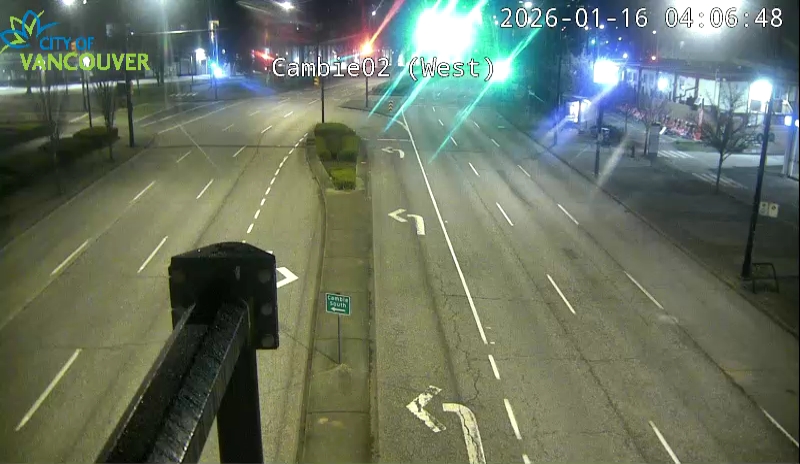 Cambie St & W 2nd Ave - West/West