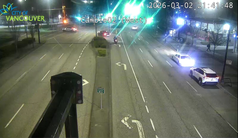 Cambie St & W 2nd Ave - West/West