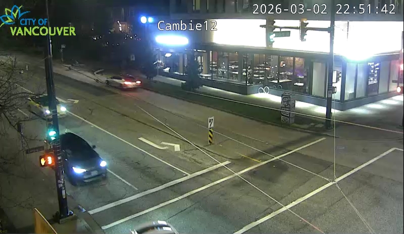 Cambie St & W 12th Ave - East