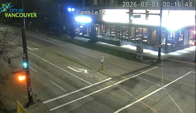 Cambie St & W 12th Ave - East