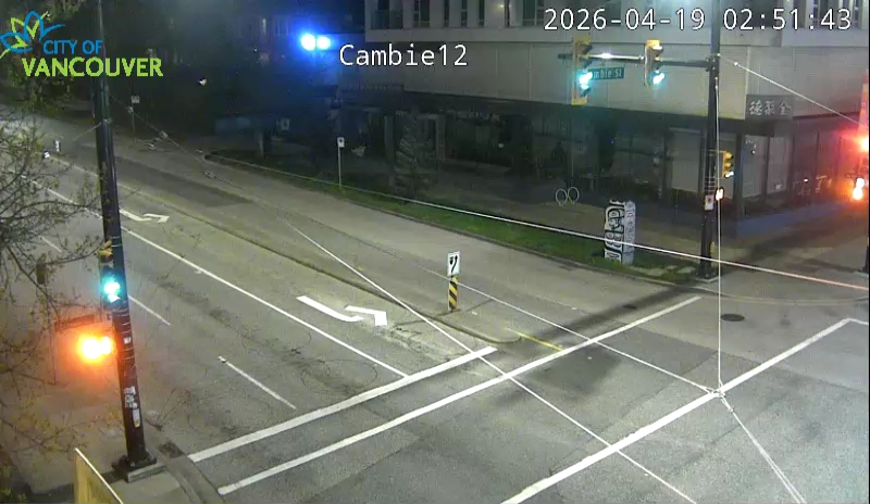 Cambie St & W 12th Ave - East