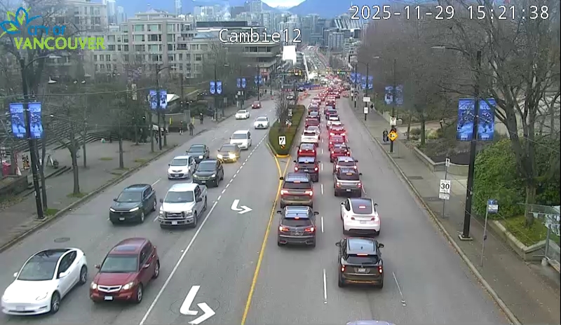 Cambie St & W 12th Ave - North