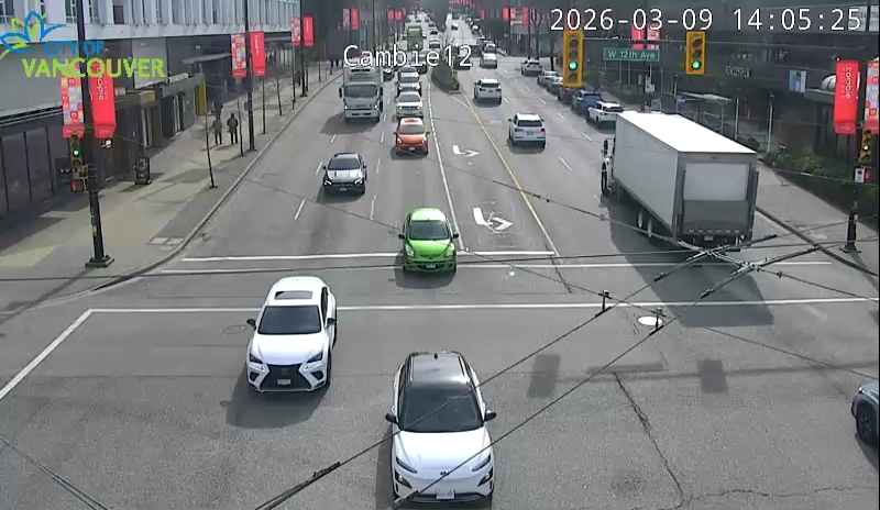 Cambie St & W 12th Ave - North