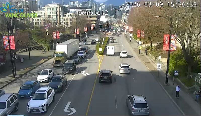 Cambie St & W 12th Ave - North