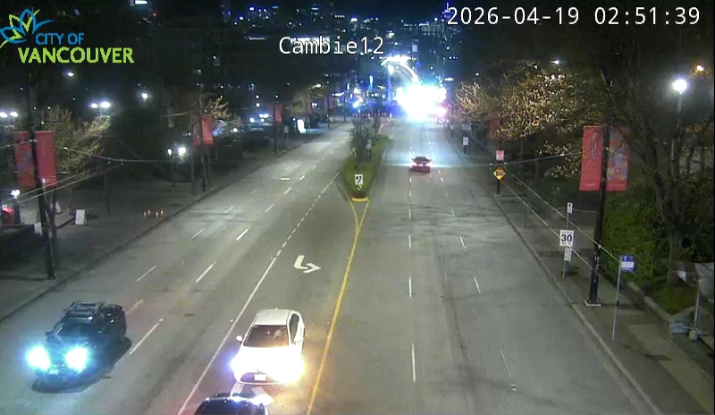 Cambie St & W 12th Ave - North