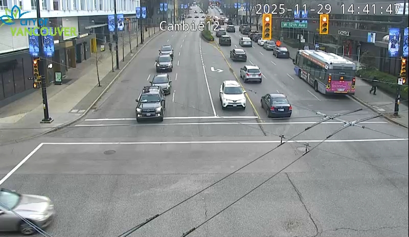Cambie St & W 12th Ave - South