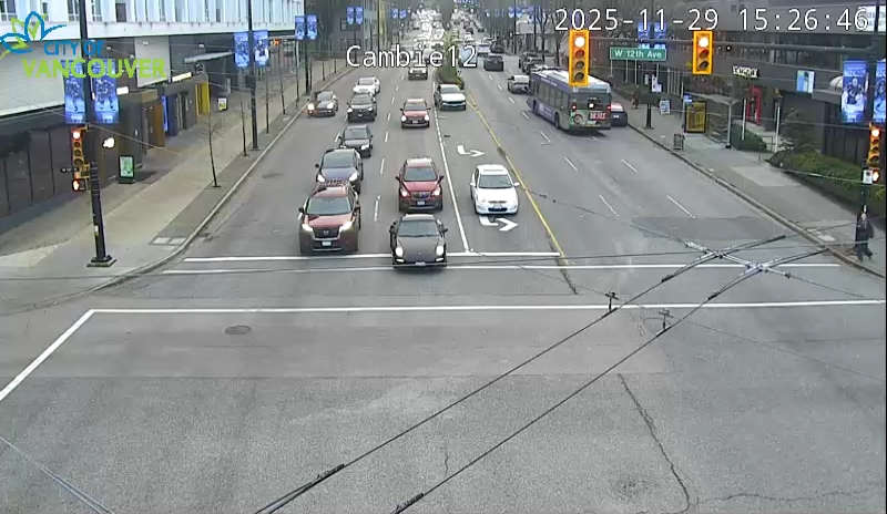 Cambie St & W 12th Ave - South