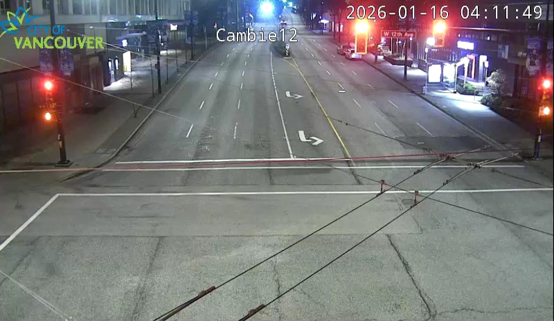 Cambie St & W 12th Ave - South