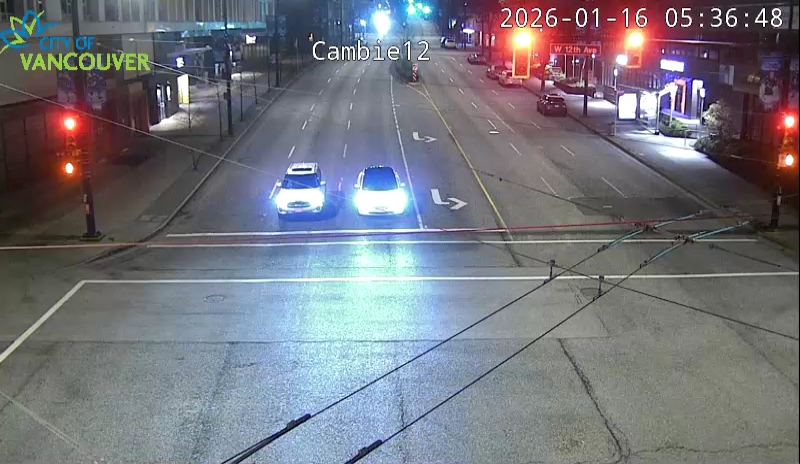 Cambie St & W 12th Ave - South
