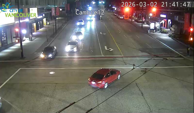 Cambie St & W 12th Ave - South