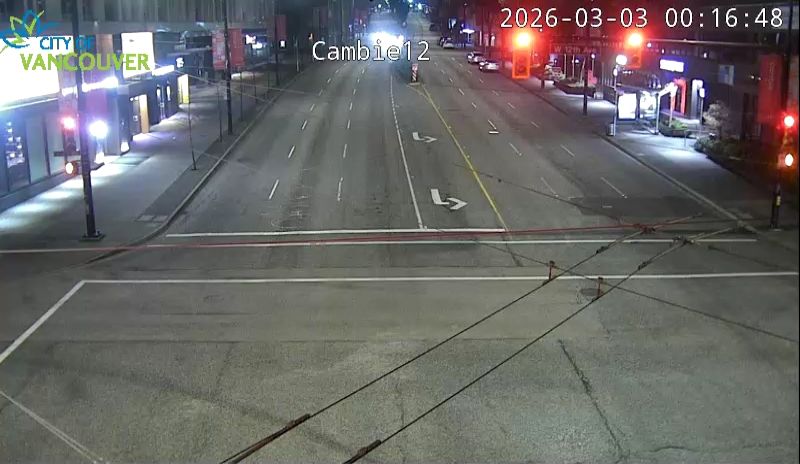 Cambie St & W 12th Ave - South