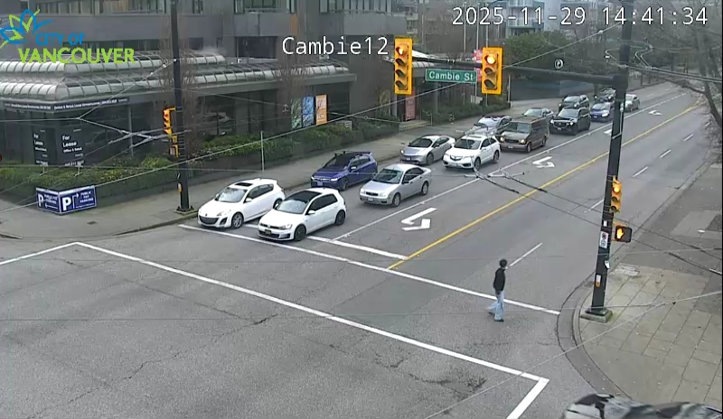 Cambie St & W 12th Ave - West