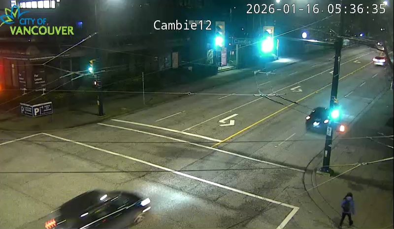 Cambie St & W 12th Ave - West