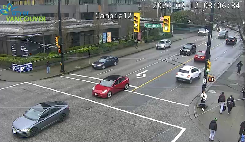 Cambie St & W 12th Ave - West