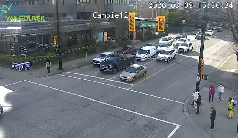 Cambie St & W 12th Ave - West