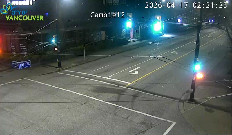 Cambie St & W 12th Ave - West