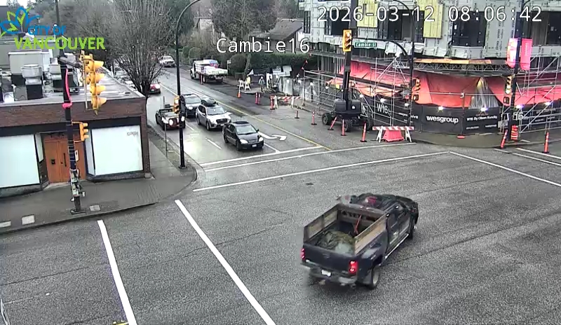 Cambie St and W 16th Ave - East
