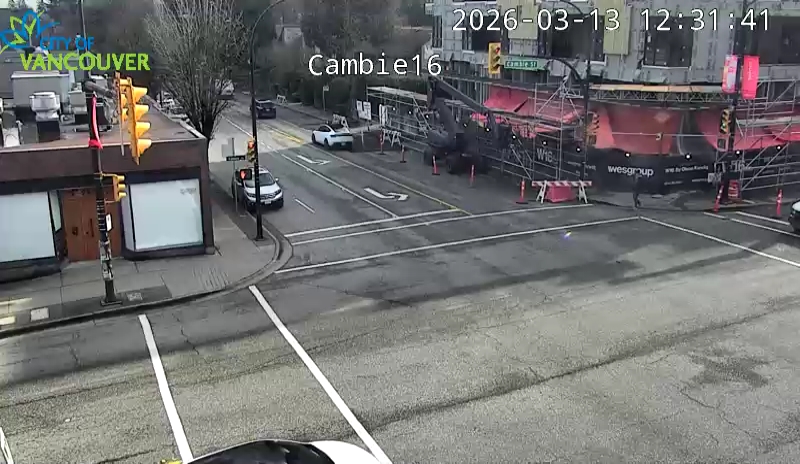 Cambie St and W 16th Ave - East