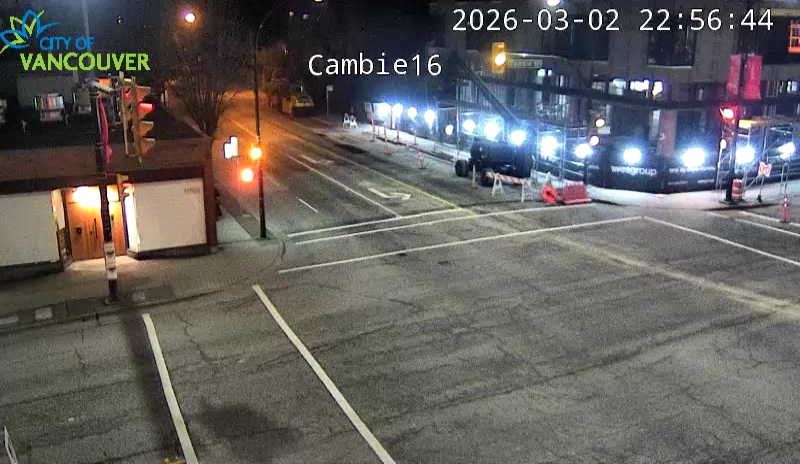Cambie St and W 16th Ave - East