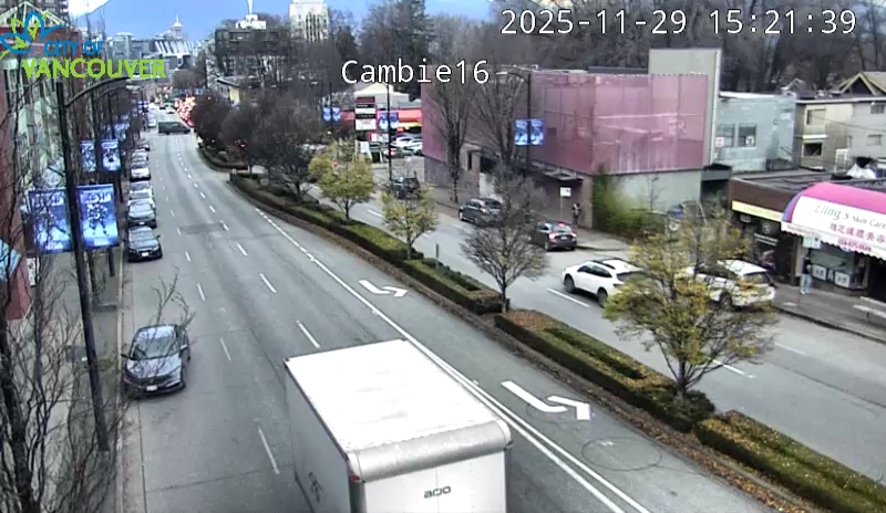 Cambie St and W 16th Ave - North