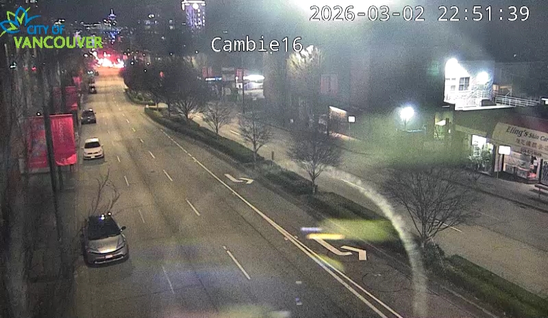 Cambie St and W 16th Ave - North