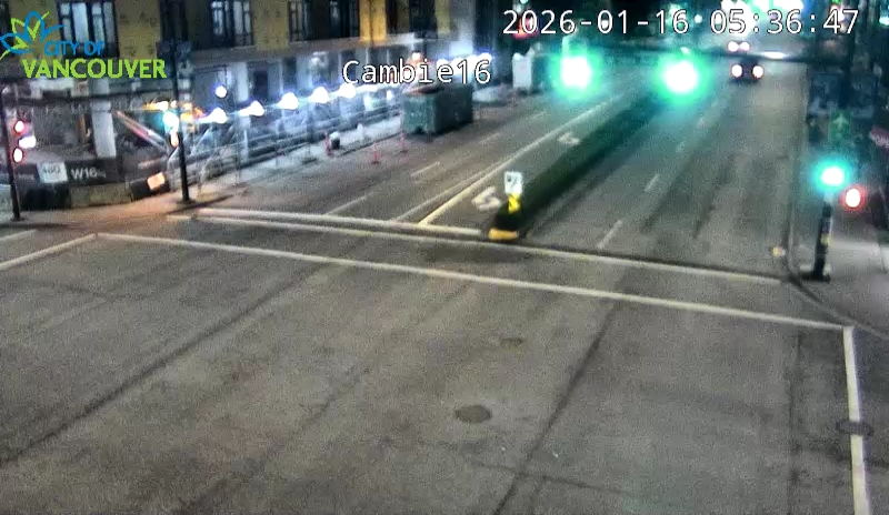 Cambie St and W 16th Ave - South