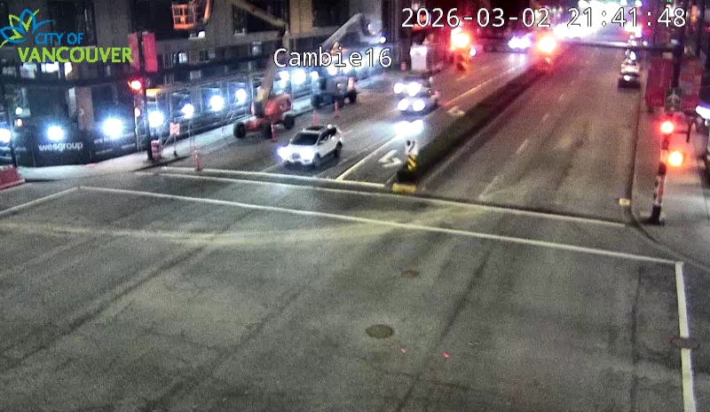Cambie St and W 16th Ave - South