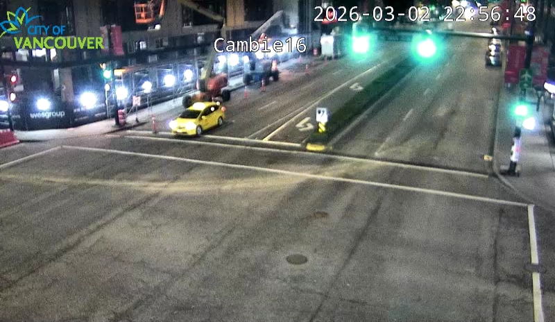 Cambie St and W 16th Ave - South