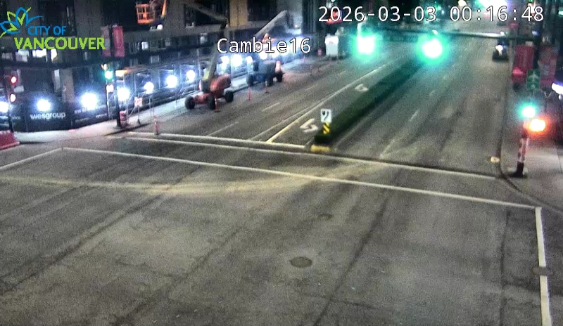 Cambie St and W 16th Ave - South