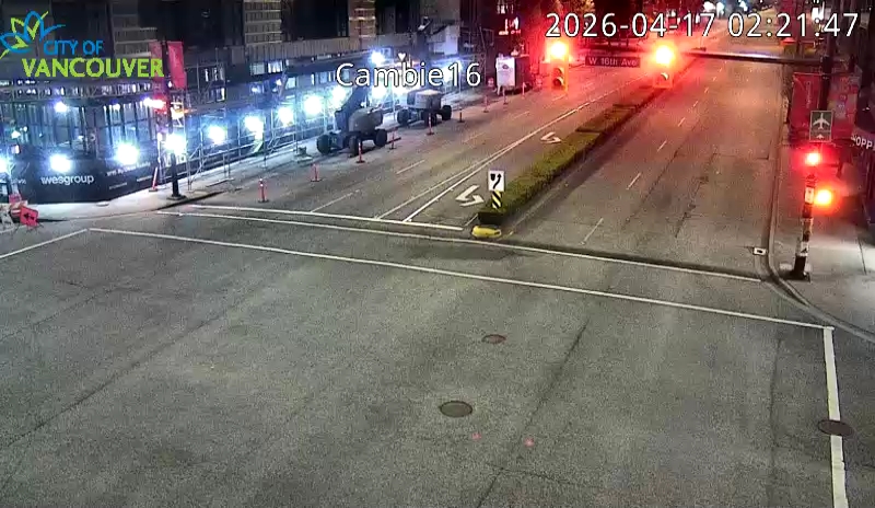 Cambie St and W 16th Ave - South