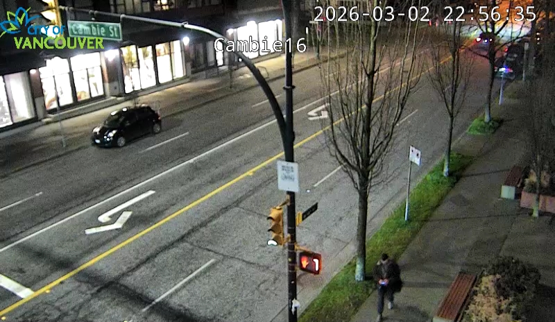 Cambie St and W 16th Ave - West