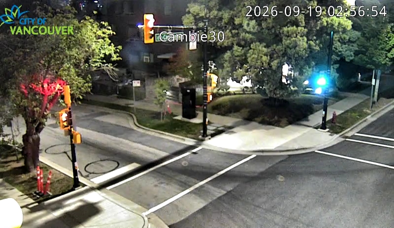 Cambie St and W 30th Ave - West