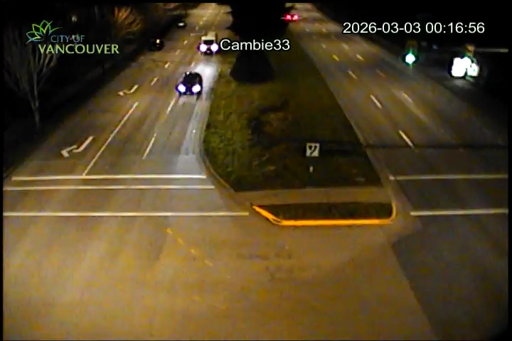 Cambie St & W 33rd Ave - N