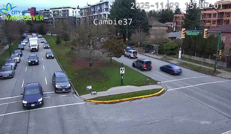 Cambie St & W 37th Ave - N