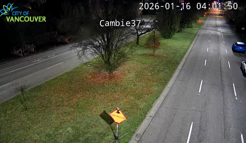 Cambie St & W 37th Ave - S