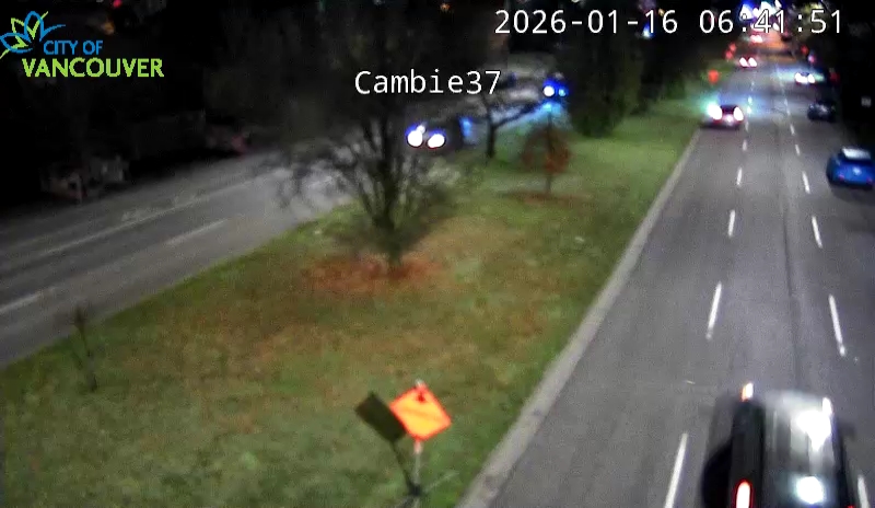 Cambie St & W 37th Ave - S