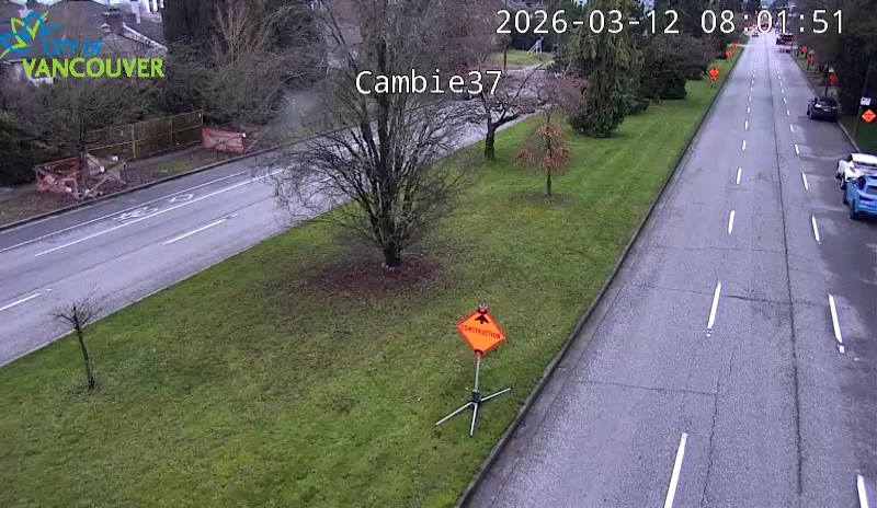 Cambie St & W 37th Ave - S