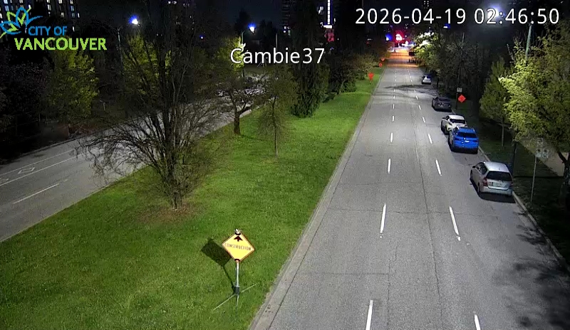 Cambie St & W 37th Ave - S