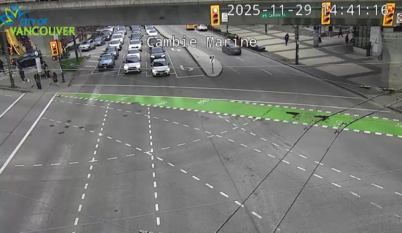 Cambie St & SW Marine Dr - E