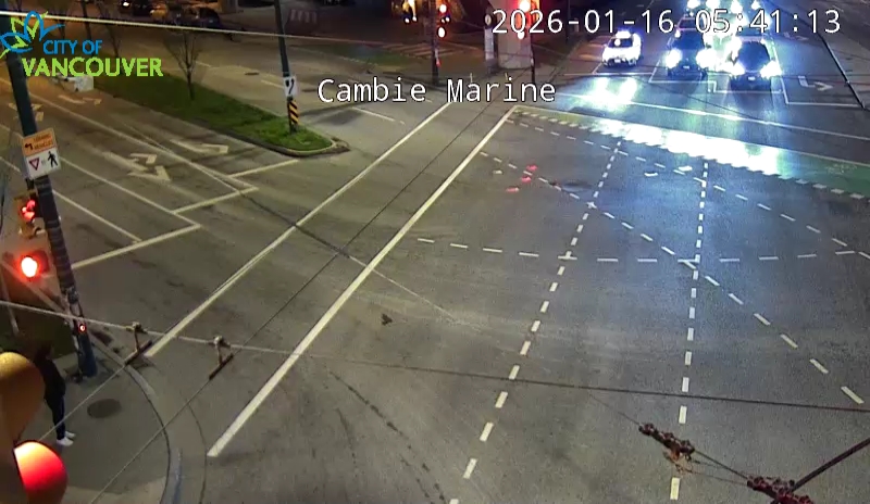 Cambie St & SW Marine Dr - N